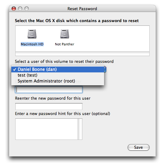 Password for root mac os